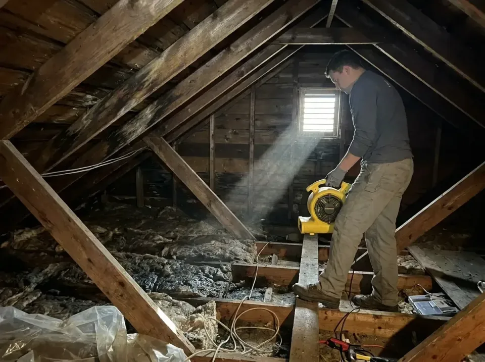 attic-water-damage-drying-proc-007 — frequently asked questions, Emergency Water Extraction & 24/7 Flood Response in Oswego,…
